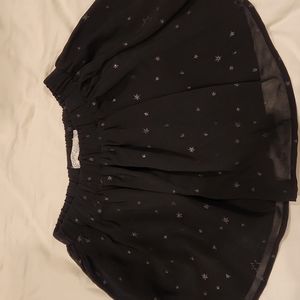 Losan chic sparkly star 2 layered skirt